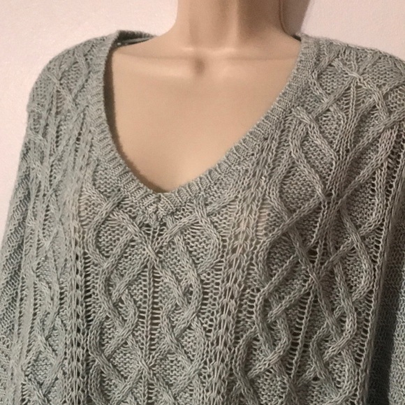 Knit V-neck Sweater - Picture 2 of 3